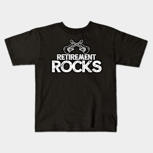 Guitar Guitarist Guitar Player Retirement Kids T-Shirt